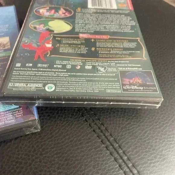 Disney little mermaid dvds - Picture 4 of 4